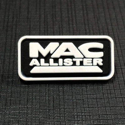 Custom Clothing Woven Patches Logo Textured Label 3D Pvc Badges