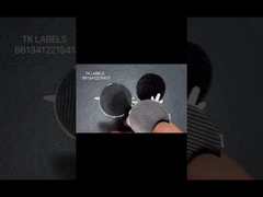 สกรีนโลโก้ 3 มิติที่กระชับ พิมพ์ผนังอ่อน ทอง TPU แบจสําหรับผ้า