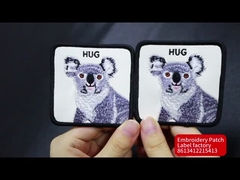 สไตล์พิเศษที่เป็นมิตรต่อสิ่งแวดล้อม แพทช์ที่แต่งแต่งตามต้องการ มีสีที่แตกต่างกัน