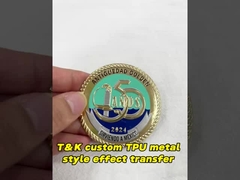 สัญลักษณ์การค้าที่กําหนดเอง TPU Patch 3D High Frequency Label