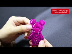 รีดบนเสื้อผ้า ป้ายผ้าแบบกำหนดเอง ป้าย TPU นูน