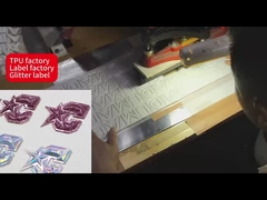 ปริมาตรฐาน TPU OEKOTEX แพทช์ OEM เสื้อผ้า Symphony Novel แพทช์ยาง