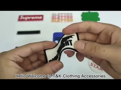 แพทช์โลโก้ซิลิโคนสําหรับเครื่องแบบ / ผ้ายาง