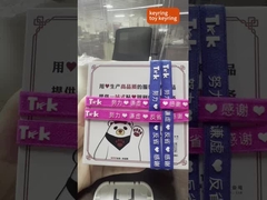 อีโค - มิตรภาพบุคคลของขวัญโปรโมชั่น 3d Keychain สีใด ๆ