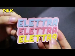 พีวีซี ซิลิโคน 3D ยาง แพทช์ แบดจ์เย็บบนที่สามารถซักได้ตามความต้องการ