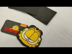 การถ่ายทอดความร้อน ตราสัญลักษณ์ 3D PVC ซิลิโคนยาง สามารถล้างได้