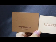 LOGO ที่กําหนดเอง กระปุกผิวหนัง PU ที่พับได้ สําหรับเสื้อผ้า กระเป๋าถือ กางเกงยีนส์