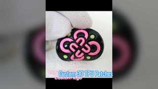 T&K Custom TPU 3D แพทช์ป้ายความถี่สูง