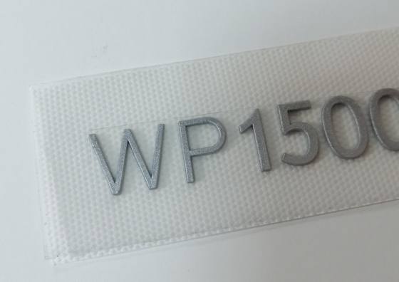 โลโก้ซิลิโคน 3D Moulded Heat Transfer Labels ออกแบบเอง