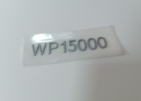 โลโก้ซิลิโคน 3D Moulded Heat Transfer Labels ออกแบบเอง