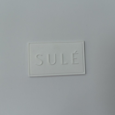 BV อนุมัติซิลิโคน 3D นูนแบบกำหนดเองบนแพทช์โลโก้ PVC Badge
