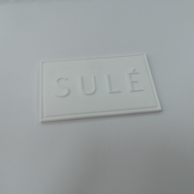 BV อนุมัติซิลิโคน 3D นูนแบบกำหนดเองบนแพทช์โลโก้ PVC Badge