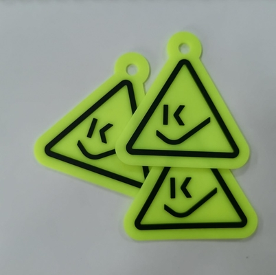 ป้ายแพทช์ยางซิลิโคน 3D PVC เย็บบนล้างทำความสะอาดได้