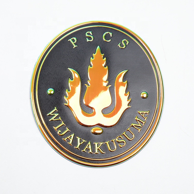 Crest 3D Football Team Club โลโก้ TPU แพทช์การถ่ายเทความร้อนความถี่สูง