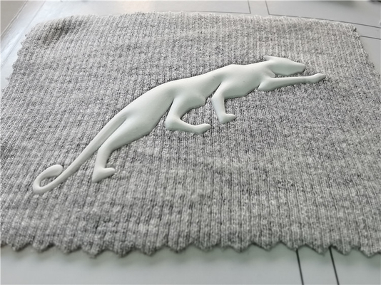 ป้ายล้างทำความสะอาดได้ 3D Tagless Heat Transfer ป้ายเสื้อผ้าวัสดุซิลิโคน