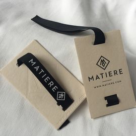 12mm Ribbon Attached Creative Clothing Hang ป้ายสินค้าเสื้อผ้าขายปลีกแท็ก 3D Feel