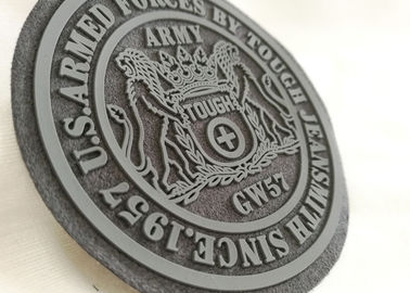 ความหนา 2mm ป้ายชื่อยางตำรวจ Patch Pvc, แพทช์ยาง 3D ที่กำหนดเอง