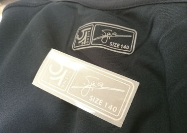 การออกแบบแฟชั่น 3M การถ่ายโอนความร้อนแบบสะท้อนแสงป้ายชื่อเสื้อผ้าการพิมพ์หน้าจอหมึก