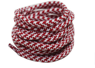 100% Polyester Elastic Cord String สีสัน Braided Rope Logo พิมพ์
