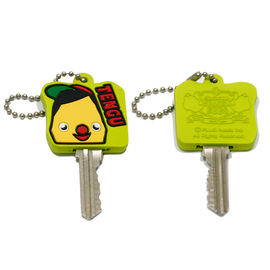 ของขวัญส่งเสริมการขายสำหรับลูกค้า OEM 3D Soft Keychain ยางพารา