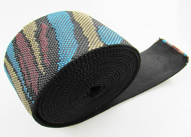 ชุดชั้นในแถบคาดเอวอ่อนนุ่ม Jacquard ริบบิ้นรูปแบบที่กำหนดเองวงยืดหยุ่นสี