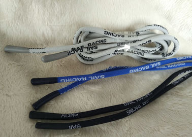 แฮนด์เมดเงากาวซิลิโคน Pulling Zipper ยางด้วยสายโพลีเอสเตอร์ 3 มม