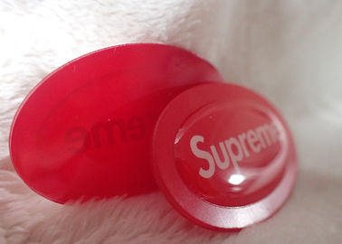 โลโก้ TPU Soft Embossed 3D Rubber สำหรับรอยยิ้ม / รองเท้า