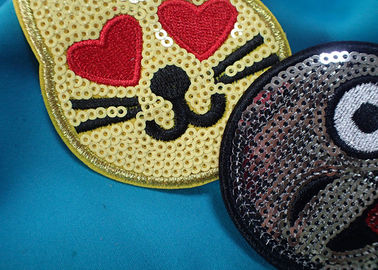 Patches เสื้อผ้าแบบกำหนดเองผ้าพันคอสีชมพูน่ารักแพทช์ปักสำหรับทารก