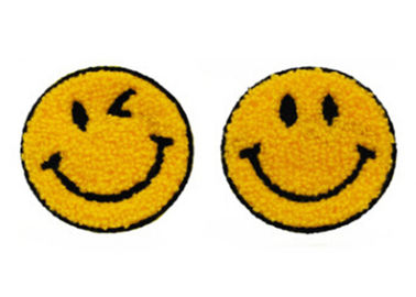 ผ้าเช็ดตัวเป็นมิตรกับสิ่งแวดล้อม Felt Sew Custom บนแพทช์ปัก / อุปกรณ์การ์เม้นท์