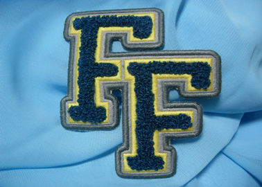 ผ้าเช็ดตัวเป็นมิตรกับสิ่งแวดล้อม Felt Sew Custom บนแพทช์ปัก / อุปกรณ์การ์เม้นท์