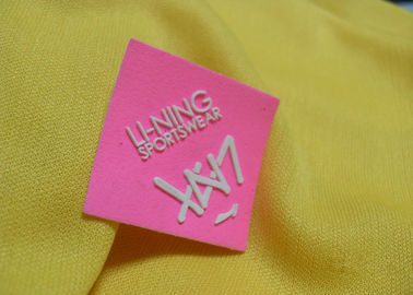 ซิลิโคนยางซิลิโคน 3D แบบกำหนดเอง Geographical ยางซิลิโคน PVC Patches สำหรับแจ็คเก็ต
