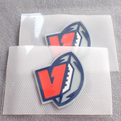 การถ่ายทอดความร้อน DTF Label ชุด T-Shirt Custom คอ Label Design Logo Name Tag เหล็กในการถ่ายทอดสําหรับเสื้อผ้า
