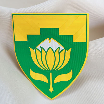 โรงงานที่กําหนดเอง การถ่ายทอดความร้อน TPU รางวัล 3D TPU โลโก้ Patches แบรนด์ Patch สําหรับเครื่องแต่งกาย