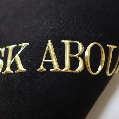 GlossGrip สีดํา TPU แท็กการถ่ายทอดความร้อน (0.2 มม.