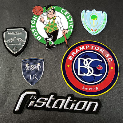 Custom Clothing Patches and TPU Badges with LED Flashing Magnetic and Nickel-Free Features