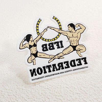 High Quality TPU Patches - Bodybuilding Logo Badges for Gym Wear | Wholesale & Custom