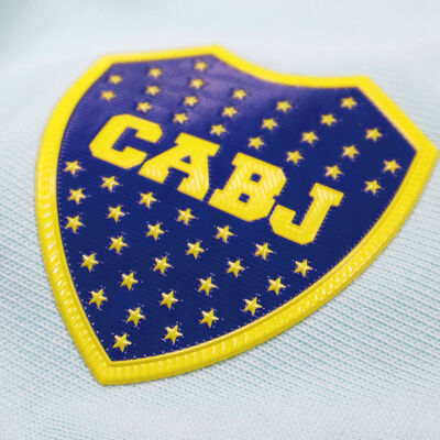 ป้ายถ่ายโอนความร้อน TPU 3D แบบกำหนดเอง สามสี ซักได้ & ทนทานสำหรับเสื้อผ้า