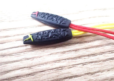 ตัวดึงซิปซิลิโคนยาง 3D สีสันสดใสเป็นมิตรกับสิ่งแวดล้อม