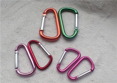 ของขวัญส่งเสริมการขายส่วนบุคคลขนาดเล็ก Carabiner พวงกุญแจโลหะหัวเข็มขัดรูปภูเขา D -