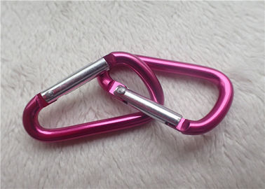 ของขวัญส่งเสริมการขายส่วนบุคคลขนาดเล็ก Carabiner พวงกุญแจโลหะหัวเข็มขัดรูปภูเขา D -
