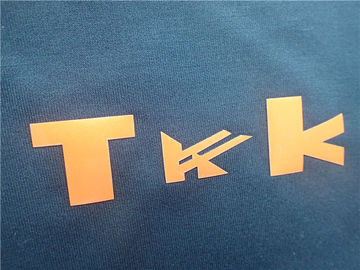 กำหนดเองเหล็กเงาส้ม TPU บนเสื้อผ้าแพทช์ป้ายรองเท้าถ่ายเทความร้อน