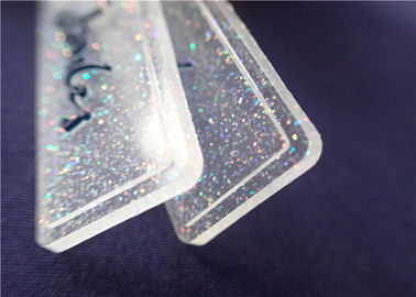 ป้าย PVC โปร่งใสส่วนบุคคลพร้อมผงหลากสีสำหรับตัดเย็บเสื้อผ้า