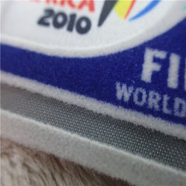 FIFA World Cup Heat Transfer Flocking Patch หลายสีสำหรับการตกแต่งชุดกีฬา