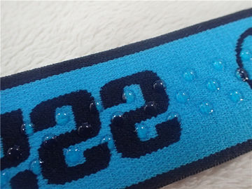 Twisted 4CM Jacquard Elastic Band / Coating ซิลิโคนยืดหยุ่นเทป