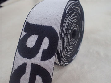 แฟชั่น 4 ซม. คู่สี Jacquard ยืดหยุ่นเทปสำหรับกระโปรงสีสดใส