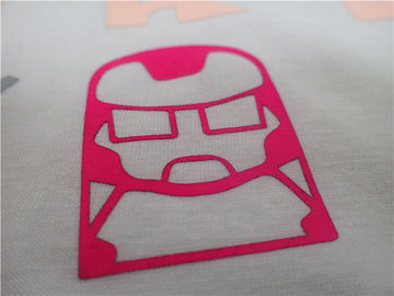 Tearproof Heat Transfer Garment Garment, ฉลากซิลิโคนสีสันสดใสสำหรับเสื้อผ้า