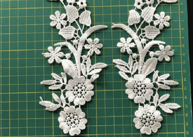 3D ดอกไม้ปักเย็บ / เหล็กบนแพทช์สำหรับเสื้อผ้าอุปกรณ์ Diy A Pplique
