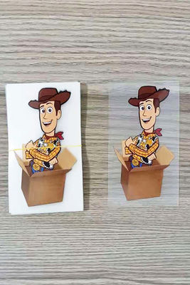 สติ๊กเกอร์พิมพ์ลายการถ่ายเทความร้อนงานศิลปะ