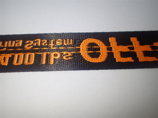 สไตล์แฟชั่น สายรัด Jacquard ที่แข็งแรงและทนทานโลโก้ที่กำหนดเอง