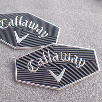 ชื่อแบรนด์ 3D Embossed Heat Press ยาง PVC Patch สำหรับเสื้อผ้า